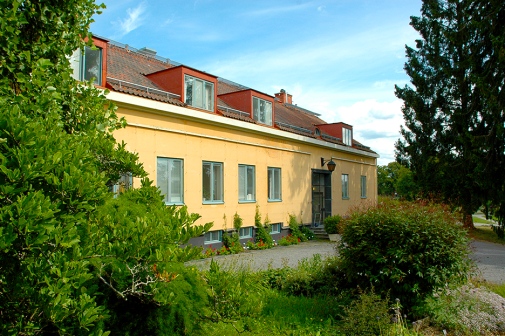 Institutionsbyggnaden i Bergianska trädgården