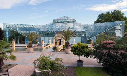Edvard Andersons växthus. Foto: Eva Dalin