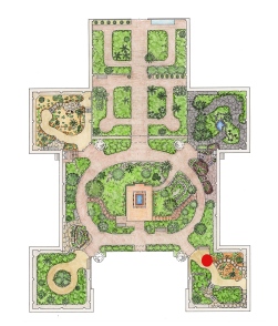 Karta Edvard Andersons växthus